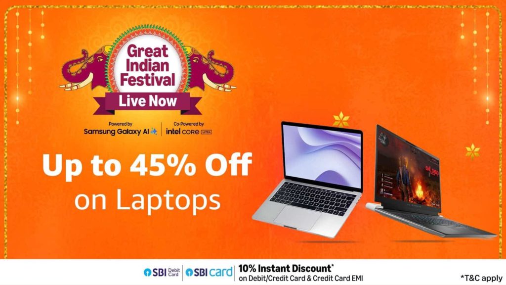 Best gaming laptops in Amazon Diwali Sale 2025 with no cost EMI and coupon deals.