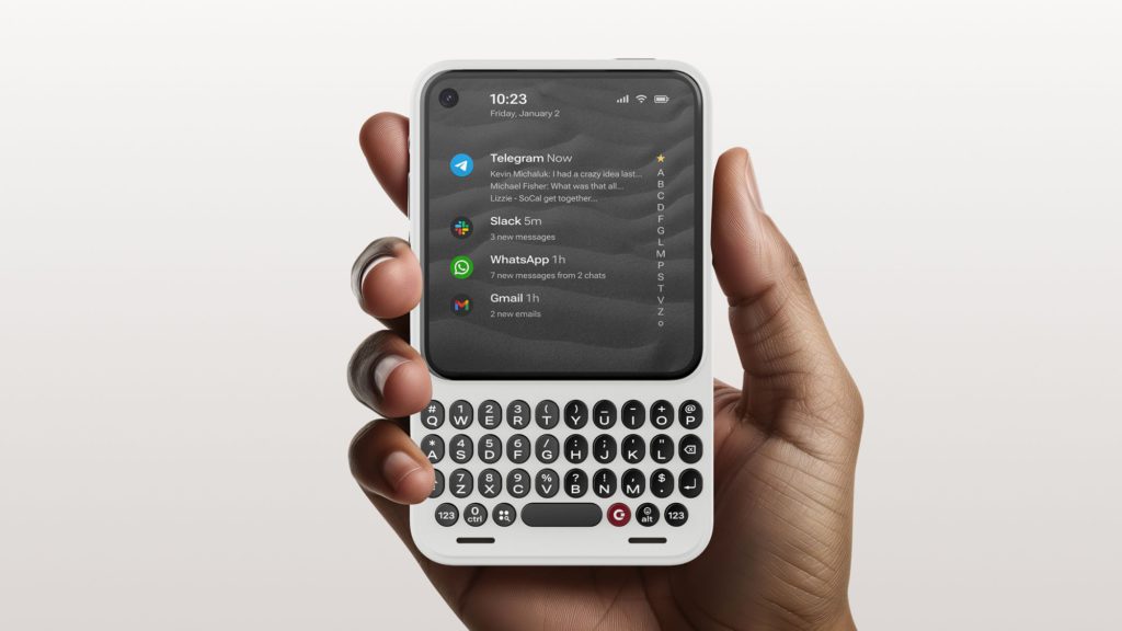 Missing your BlackBerry? The Clicks Communicator brings back the physical keyboard – and a 3.5mm headphone jack
