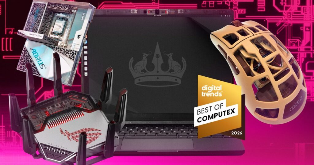 The coolest things we saw at Computex 2026, from space-ready motherboards to fan-cooled mice
