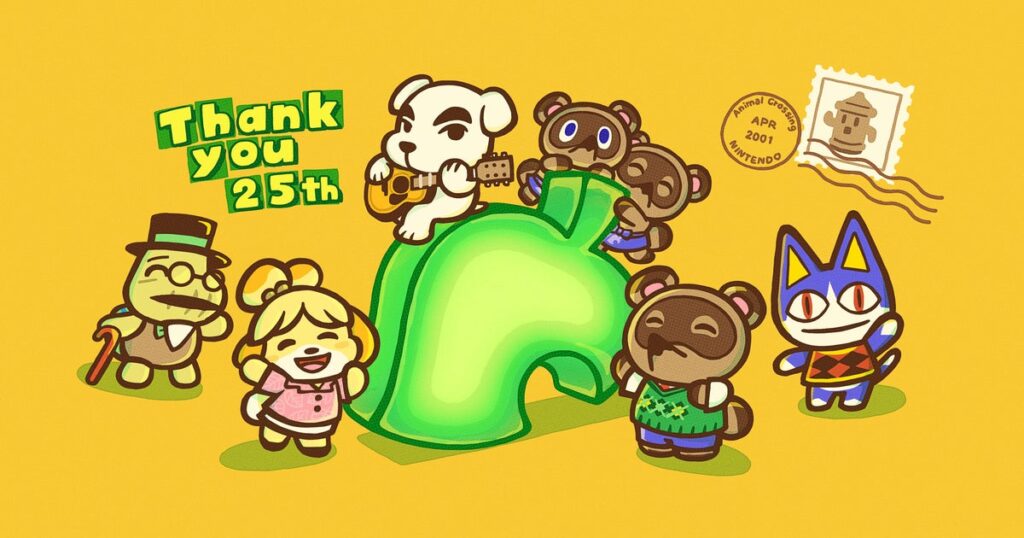 Animal Crossing: New Horizons gets a new item to celebrate 25 years of the series