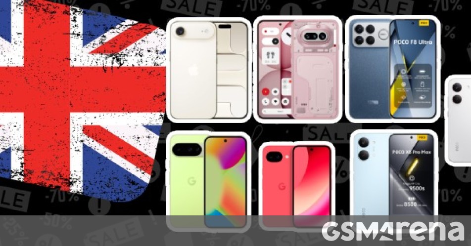 Deals: the iPhone Air is £200 off, Poco and Nothing Phones on sale