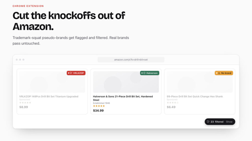 Are You Sick of All the Fake Amazon Brands? Try This Free Browser Extension