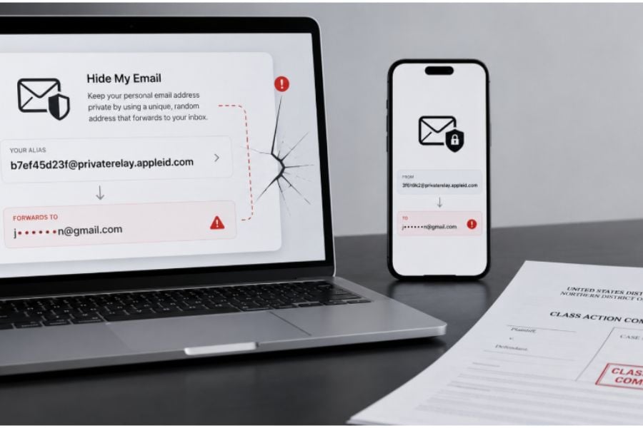 Apple Sued Over Hide My Email Privacy Claims